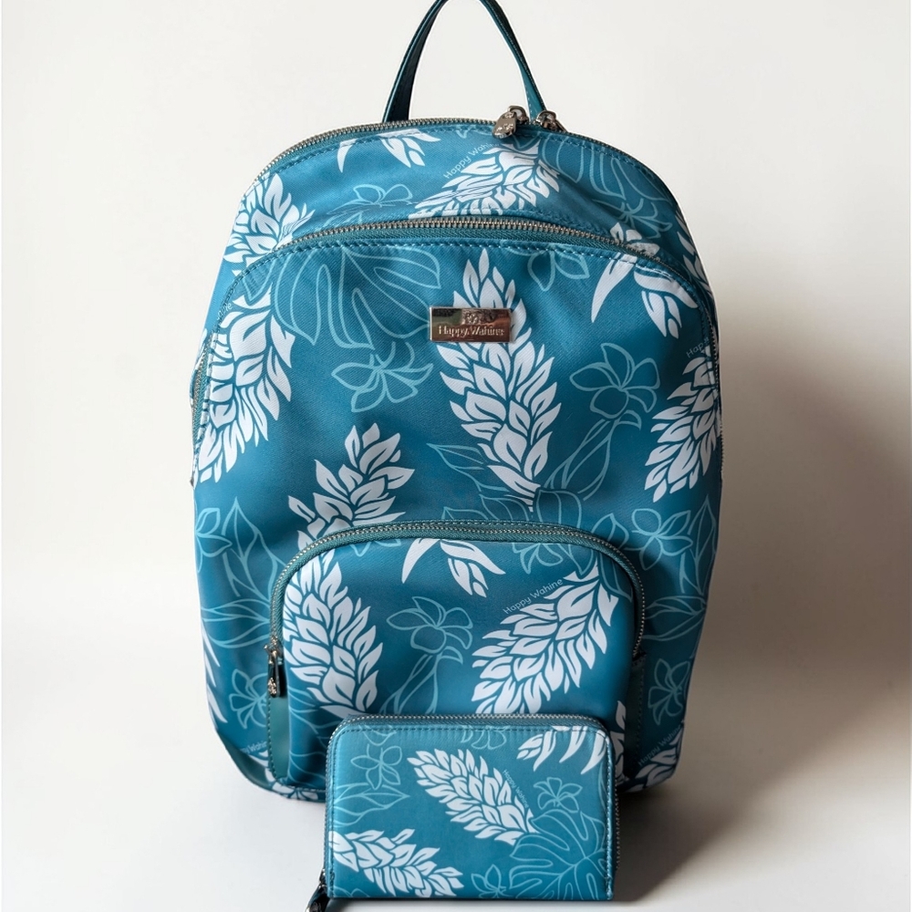 UPDATED Happy Wahine Backpack & Wallet